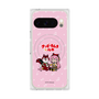 Premium Square Case with Pixelsnap［ Hatsune Miku × Kuppy Ramune - Megurine Luka × Ram - Chibi Illustration ］