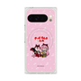 Premium Square Case with Pixelsnap［ Hatsune Miku × Kuppy Ramune - Megurine Luka × Ram - Chibi Illustration ］