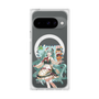 Premium Square Case with Pixelsnap［ Hatsune Miku × Kuppy Ramune - Hatsune Miku × Kuppy - Full-body Illustration 1 ］