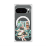 Premium Square Case with Pixelsnap［ Hatsune Miku × Kuppy Ramune - Hatsune Miku × Kuppy - Full-body Illustration 1 ］