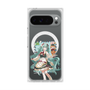Premium Square Case with Pixelsnap［ Hatsune Miku × Kuppy Ramune - Hatsune Miku × Kuppy - Full-body Illustration 1 ］