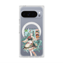 Premium Square Case with Pixelsnap［ Hatsune Miku × Kuppy Ramune - Hatsune Miku × Kuppy - Full-body Illustration 1 ］