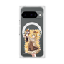 Premium Square Case with Pixelsnap［ Hatsune Miku × Kuppy Ramune - Kagamine Rin × Ram - Full-body Illustration 1 ］