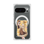 Premium Square Case with Pixelsnap［ Hatsune Miku × Kuppy Ramune - Kagamine Rin × Ram - Full-body Illustration 1 ］