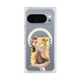 Premium Square Case with Pixelsnap［ Hatsune Miku × Kuppy Ramune - Kagamine Rin × Ram - Full-body Illustration 1 ］