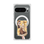 Premium Square Case with Pixelsnap［ Hatsune Miku × Kuppy Ramune - Kagamine Rin × Ram - Full-body Illustration 1 ］