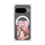 Premium Square Case with Pixelsnap［ Hatsune Miku × Kuppy Ramune - Megurine Luka × Ram - Full-body Illustration 1 ］