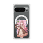 Premium Square Case with Pixelsnap［ Hatsune Miku × Kuppy Ramune - Megurine Luka × Ram - Full-body Illustration 1 ］
