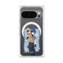 Premium Square Case with Pixelsnap［ Hatsune Miku × Kuppy Ramune - KAITO × Kuppy - Full-body Illustration 1 ］