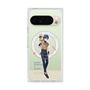 Premium Square Case with Pixelsnap［ Hatsune Miku × Kuppy Ramune - KAITO × Kuppy - Full-body Illustration 2 ］