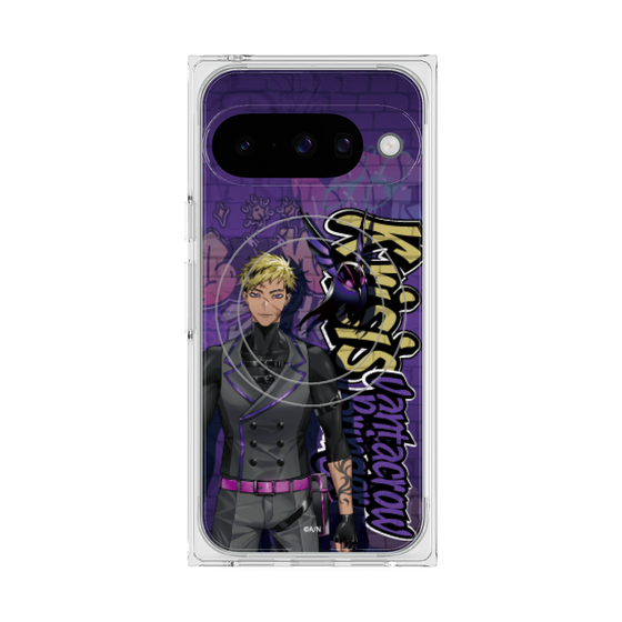Premium Square Case with Pixelsnap［ NIJISANJI EN - Vantacrow Bringer - Street ］