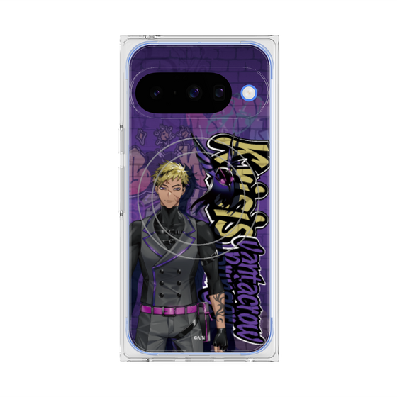 Premium Square Case with Pixelsnap［ NIJISANJI EN - Vantacrow Bringer - Street ］