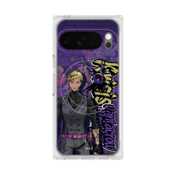 Premium Square Case with Pixelsnap［ NIJISANJI EN - Vantacrow Bringer - Street ］