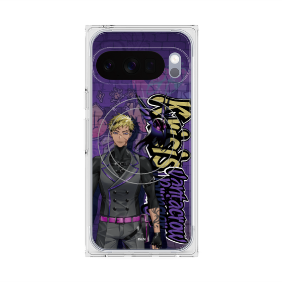 Premium Square Case with Pixelsnap［ NIJISANJI EN - Vantacrow Bringer - Street ］