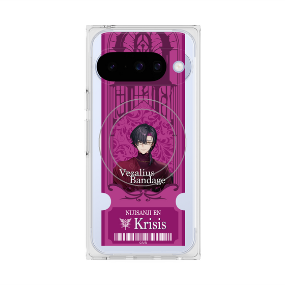 Premium Square Case with Pixelsnap［ NIJISANJI EN - Vezalius Bandage - Ticket ］
