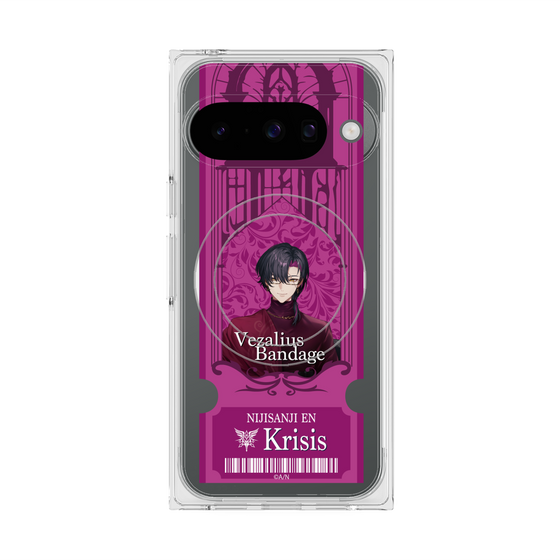 Premium Square Case with Pixelsnap［ NIJISANJI EN - Vezalius Bandage - Ticket ］