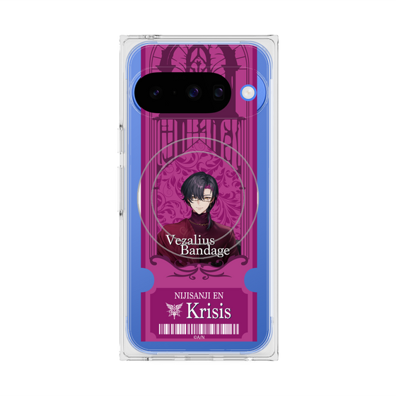 Premium Square Case with Pixelsnap［ NIJISANJI EN - Vezalius Bandage - Ticket ］