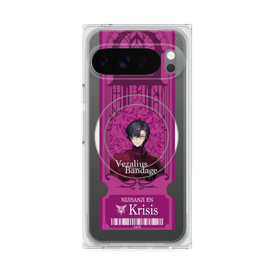 Premium Square Case with Pixelsnap［ NIJISANJI EN - Vezalius Bandage - Ticket ］