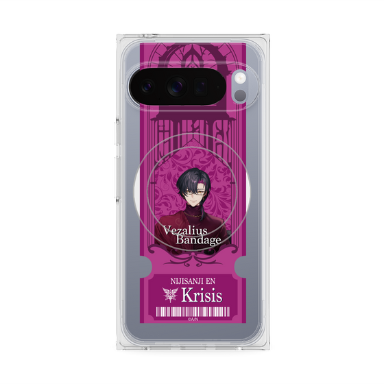 Premium Square Case with Pixelsnap［ NIJISANJI EN - Vezalius Bandage - Ticket ］