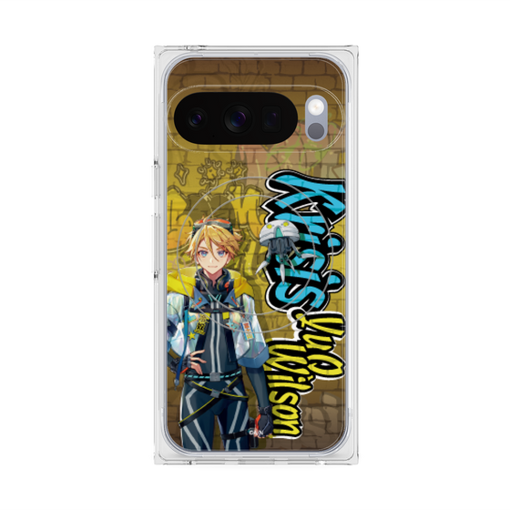 Premium Square Case with Pixelsnap［ NIJISANJI EN - Yu Q. Wilson - Street ］