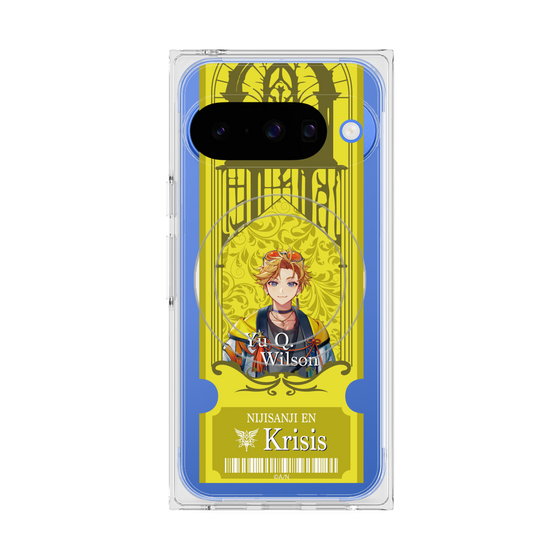 Premium Square Case with Pixelsnap［ NIJISANJI EN - Yu Q. Wilson - Ticket ］