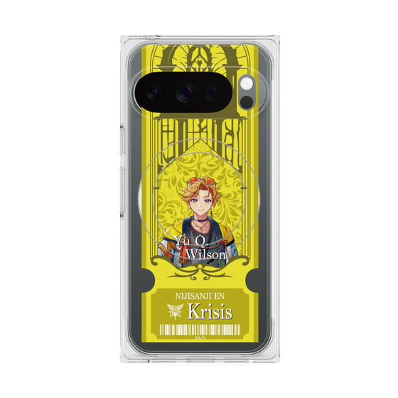 Premium Square Case with Pixelsnap［ NIJISANJI EN - Yu Q. Wilson - Ticket ］