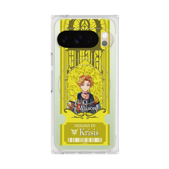 Premium Square Case with Pixelsnap［ NIJISANJI EN - Yu Q. Wilson - Ticket ］