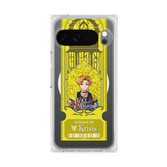 Premium Square Case with Pixelsnap［ NIJISANJI EN - Yu Q. Wilson - Ticket ］