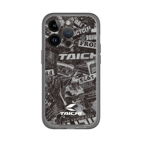 Slim Protection Premium Case［ TAICHI - NEWS BLACK ］