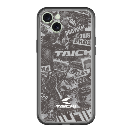 Slim Protection Premium Case［ TAICHI - NEWS BLACK ］