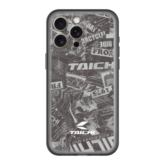 Slim Protection Premium Case［ TAICHI - NEWS BLACK ］