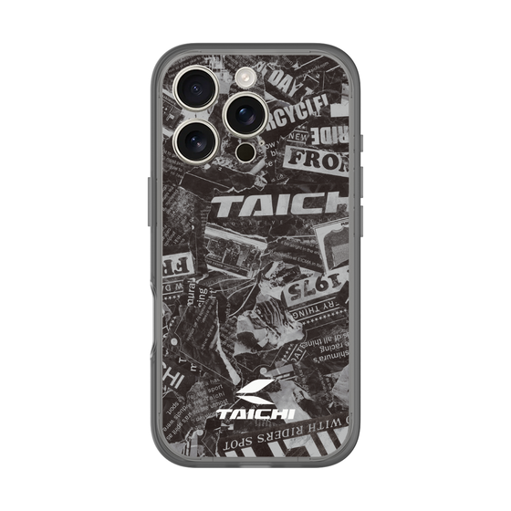 Slim Protection Premium Case［ TAICHI - NEWS BLACK ］
