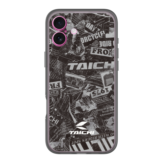 Slim Protection Premium Case［ TAICHI - NEWS BLACK ］