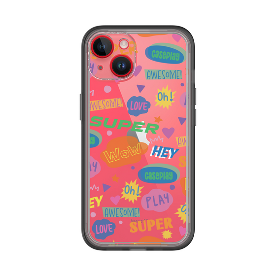 Slim Protection Premium Case［ Original - Colorful Moji ］