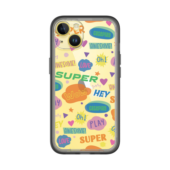 Slim Protection Premium Case［ Original - Colorful Moji ］