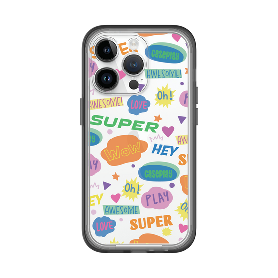 Slim Protection Premium Case［ Original - Colorful Moji ］