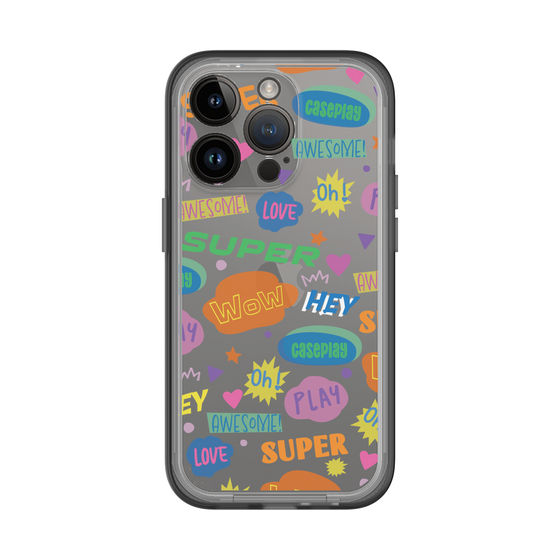Slim Protection Premium Case［ Original - Colorful Moji ］