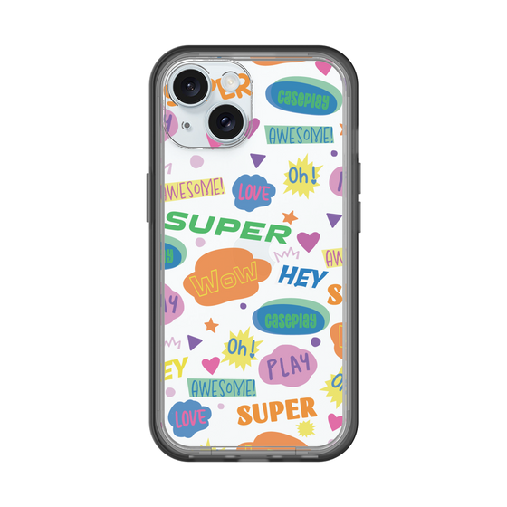 Slim Protection Premium Case［ Original - Colorful Moji ］