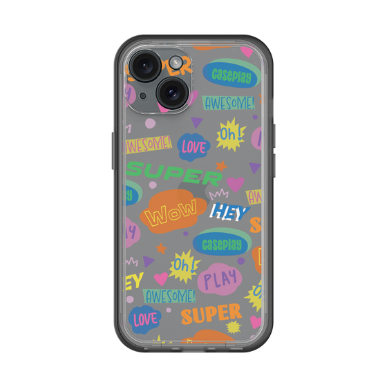 Slim Protection Premium Case［ Original - Colorful Moji ］