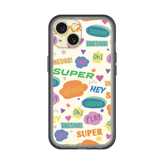 Slim Protection Premium Case［ Original - Colorful Moji ］