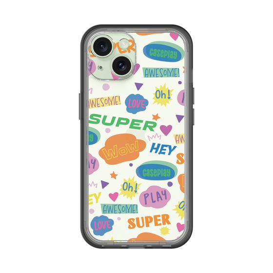 Slim Protection Premium Case［ Original - Colorful Moji ］