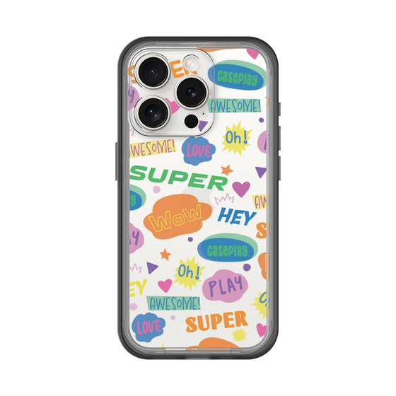 Slim Protection Premium Case［ Original - Colorful Moji ］