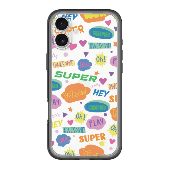 Slim Protection Premium Case［ Original - Colorful Moji ］