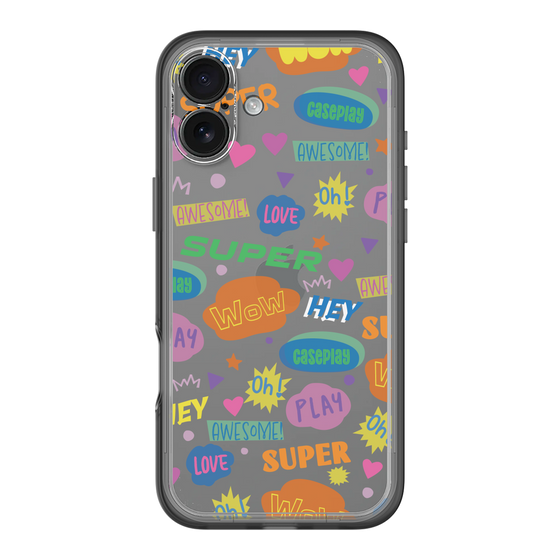 Slim Protection Premium Case［ Original - Colorful Moji ］