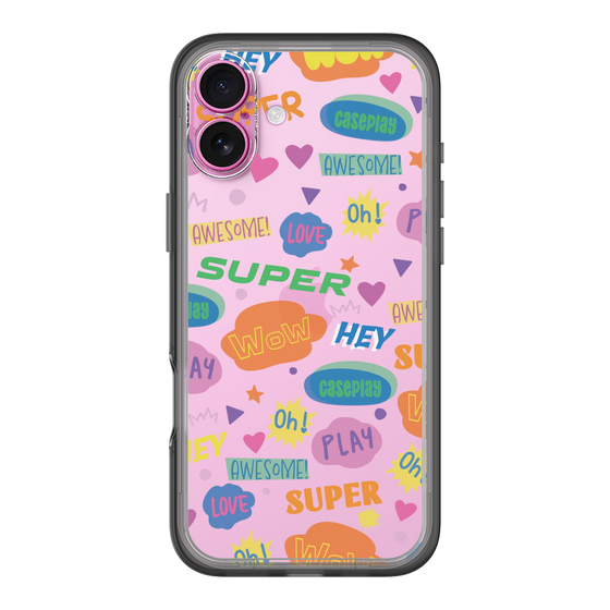 Slim Protection Premium Case［ Original - Colorful Moji ］