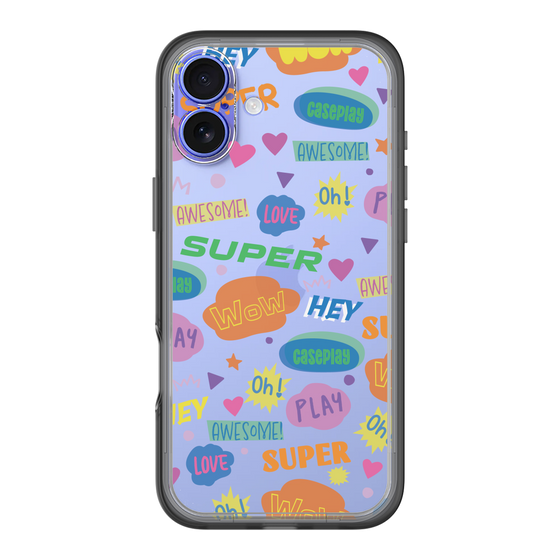 Slim Protection Premium Case［ Original - Colorful Moji ］