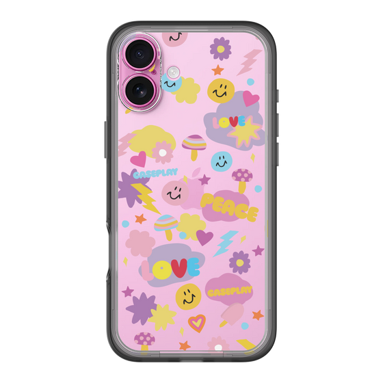 Slim Protection Premium Case［ Original - LOVE & PEACE ］