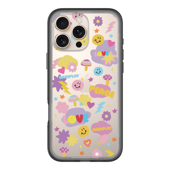 Slim Protection Premium Case［ Original - LOVE & PEACE ］