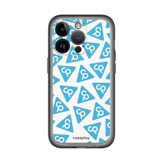 Slim Protection Premium Case［ Original - CASEPLAY Logo Mark - Light Blue ］