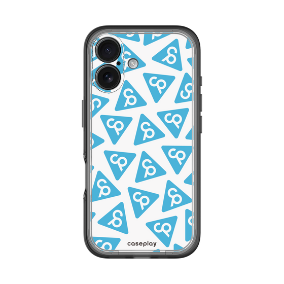 Slim Protection Premium Case［ Original - CASEPLAY Logo Mark - Light Blue ］